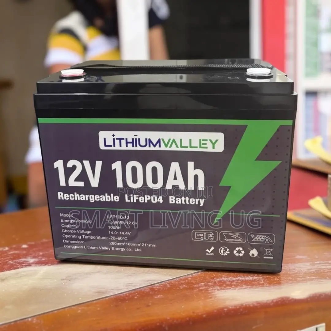 100Ah Lithium Valley Battery – Built for Daily Power Backup