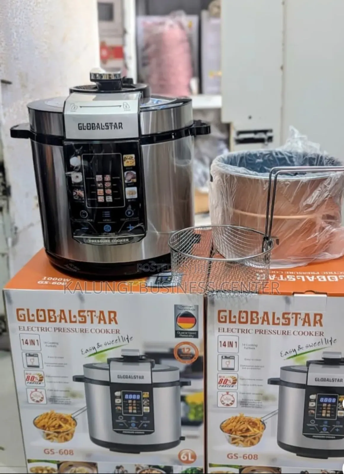Electric Pressure Cooker 6L - Globalstar