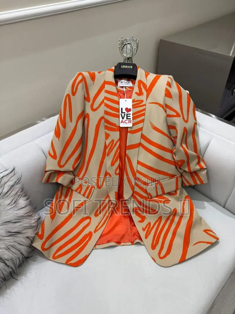 Ladies Animals Print Blazers