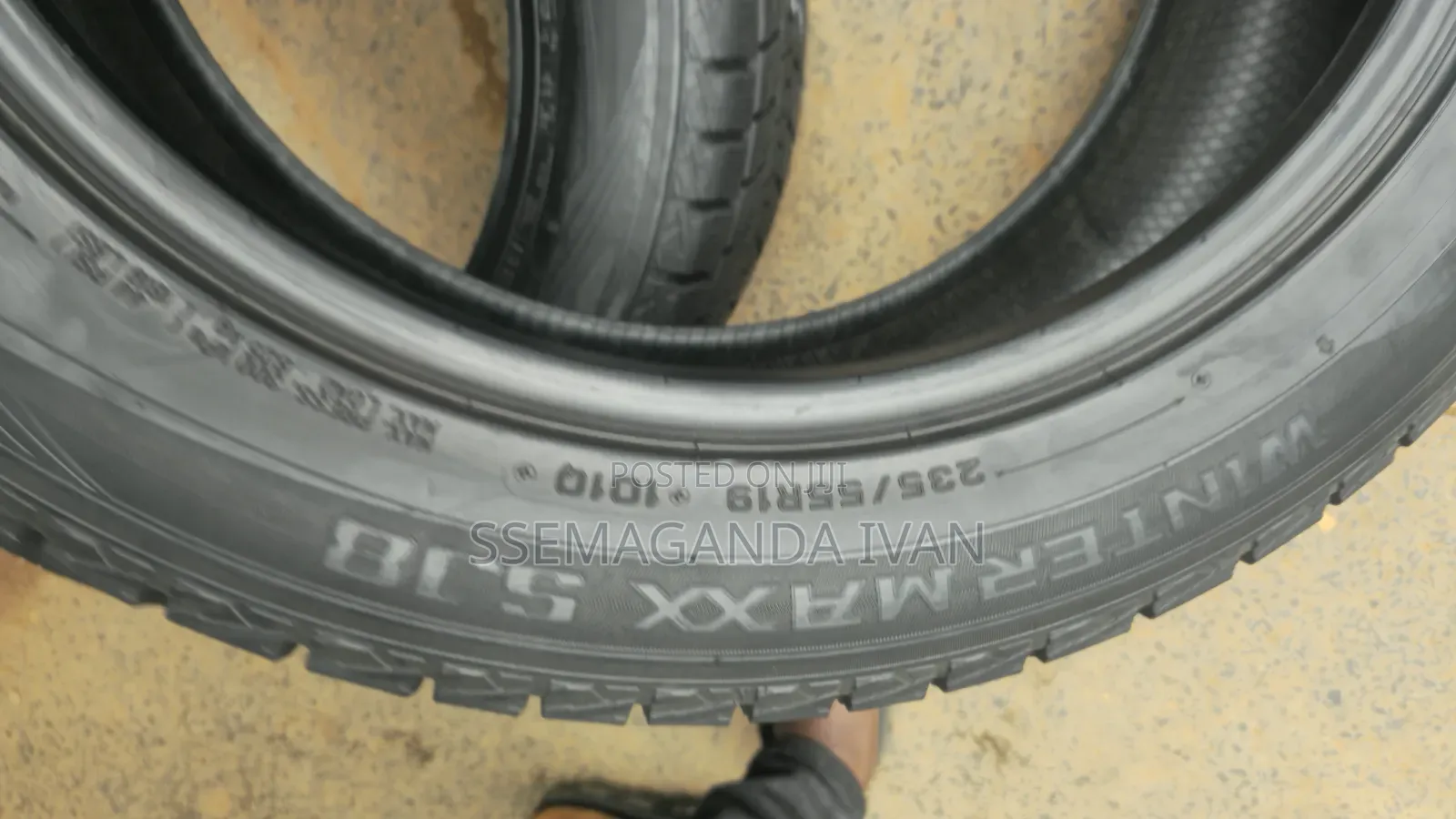 235/55r19 Dunlop Studless Foreign Used Tyres