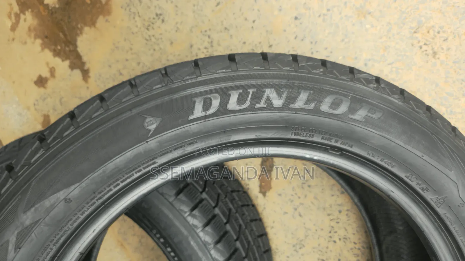 235/55r19 Dunlop Studless Foreign Used Tyres