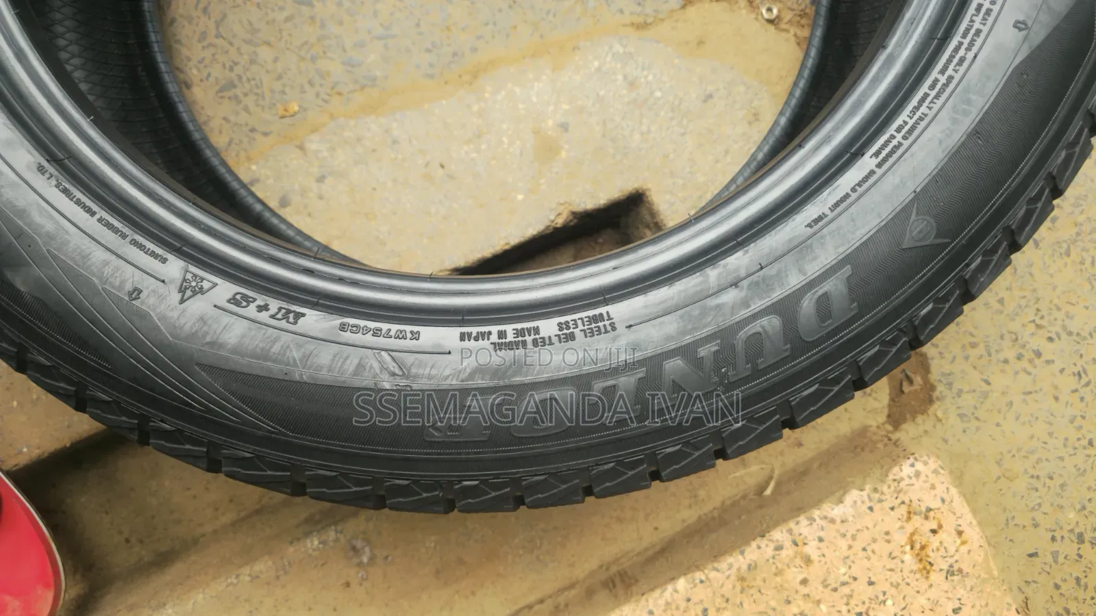 235/55r19 Dunlop Studless Foreign Used Tyres