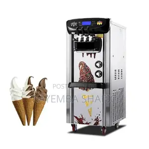 Brand New Commercial 3-Flavor Soft Serve Ice Cream Machine