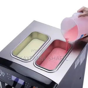 Brand New Commercial 3-Flavor Soft Serve Ice Cream Machine