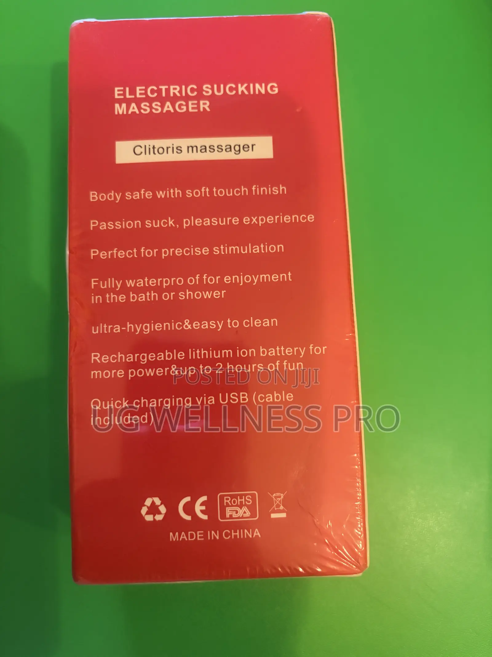 Electric Sucking Massager Vibrator Rechargeable