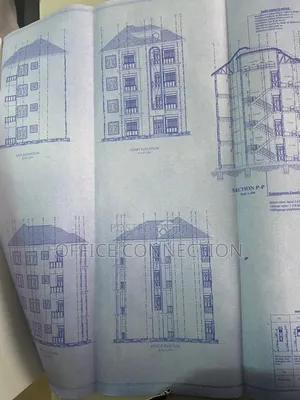 Blueprints,Stamping, Tracing Paper and We Do Architectural Drawings