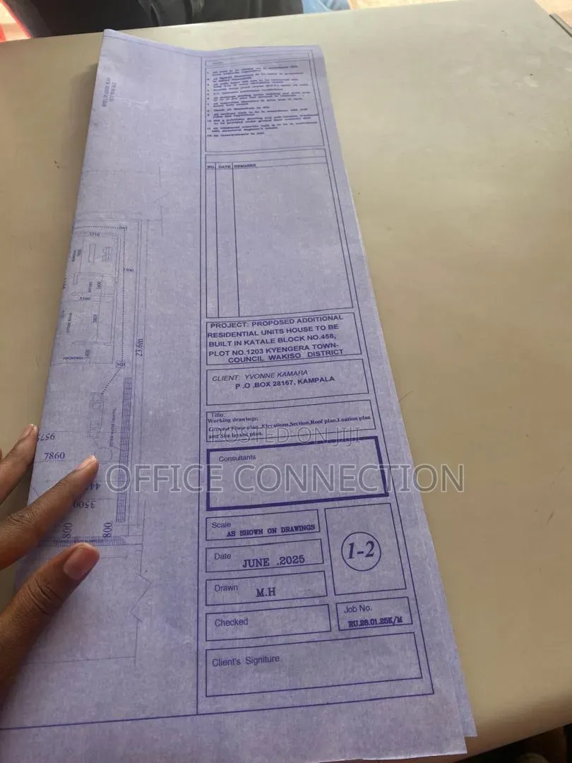 Blueprints,Stamping, Tracing Paper and We Do Architectural Drawings