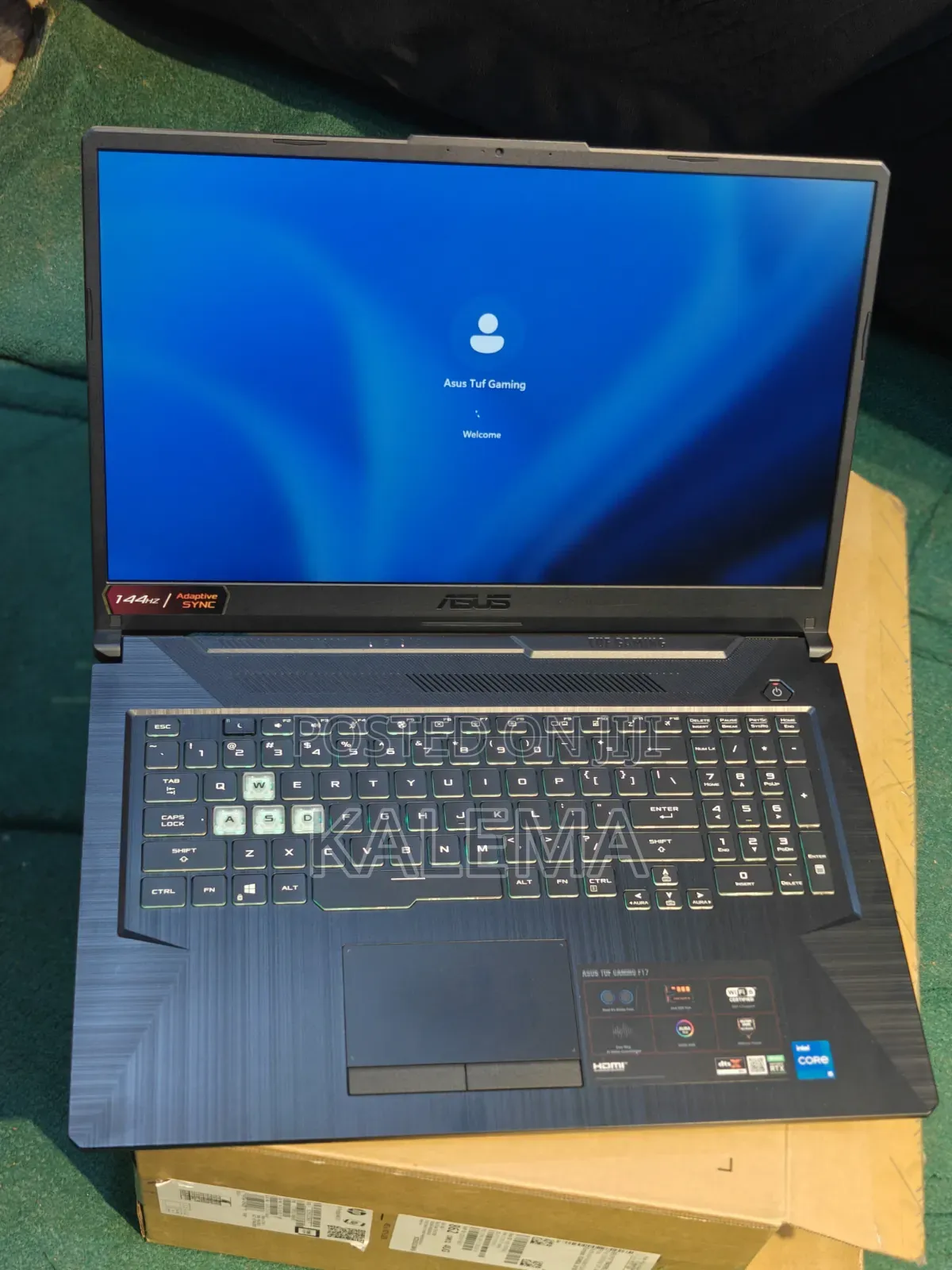 New Laptop Asus TUF Gaming F17 16GB Intel Core i5 SSD 512GB