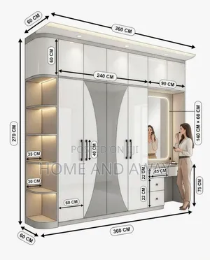 Wardrobes/Best of the Best Modern Wardrobes From 1,000,000/- Per Meter