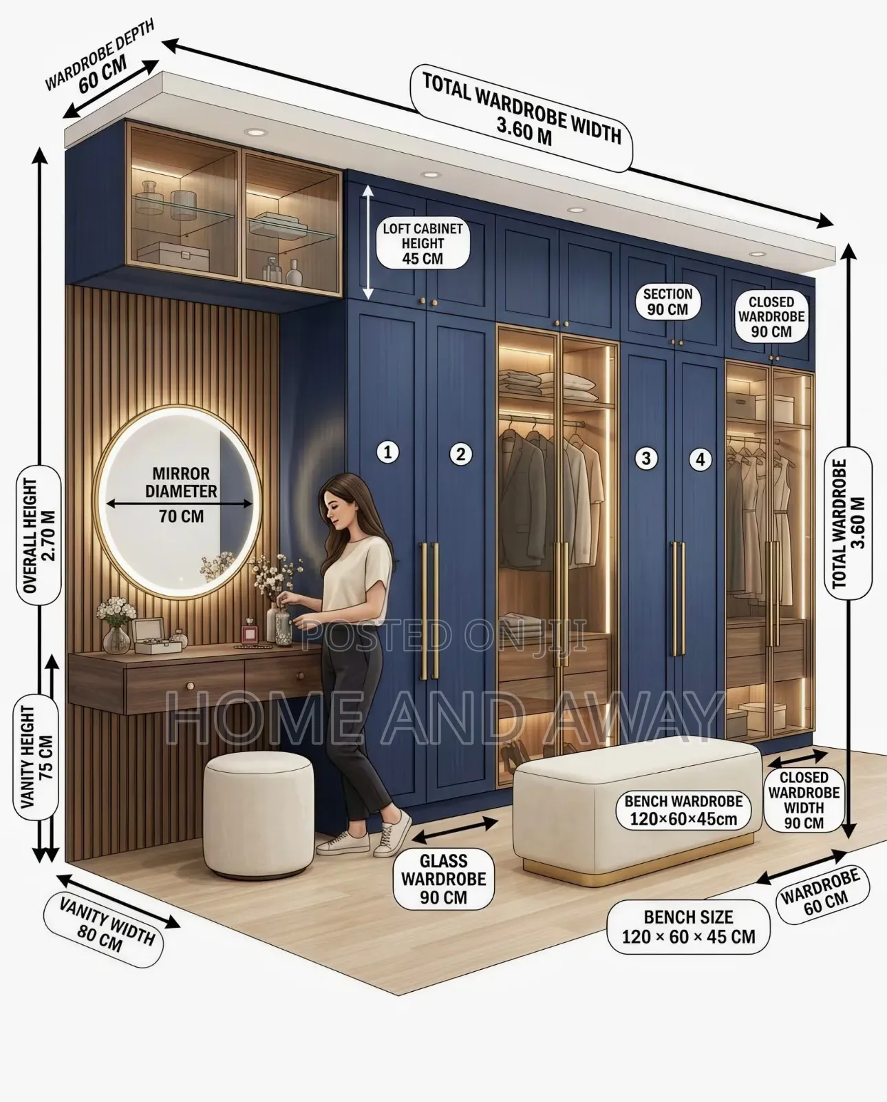 Wardrobes/Best of the Best Modern Wardrobes From 1,000,000/- Per Meter