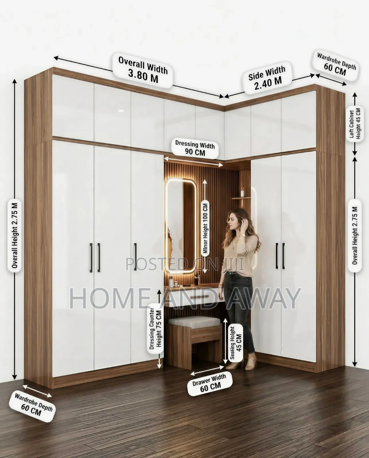 Wardrobes/Best of the Best Modern Wardrobes From 1,000,000/- Per Meter