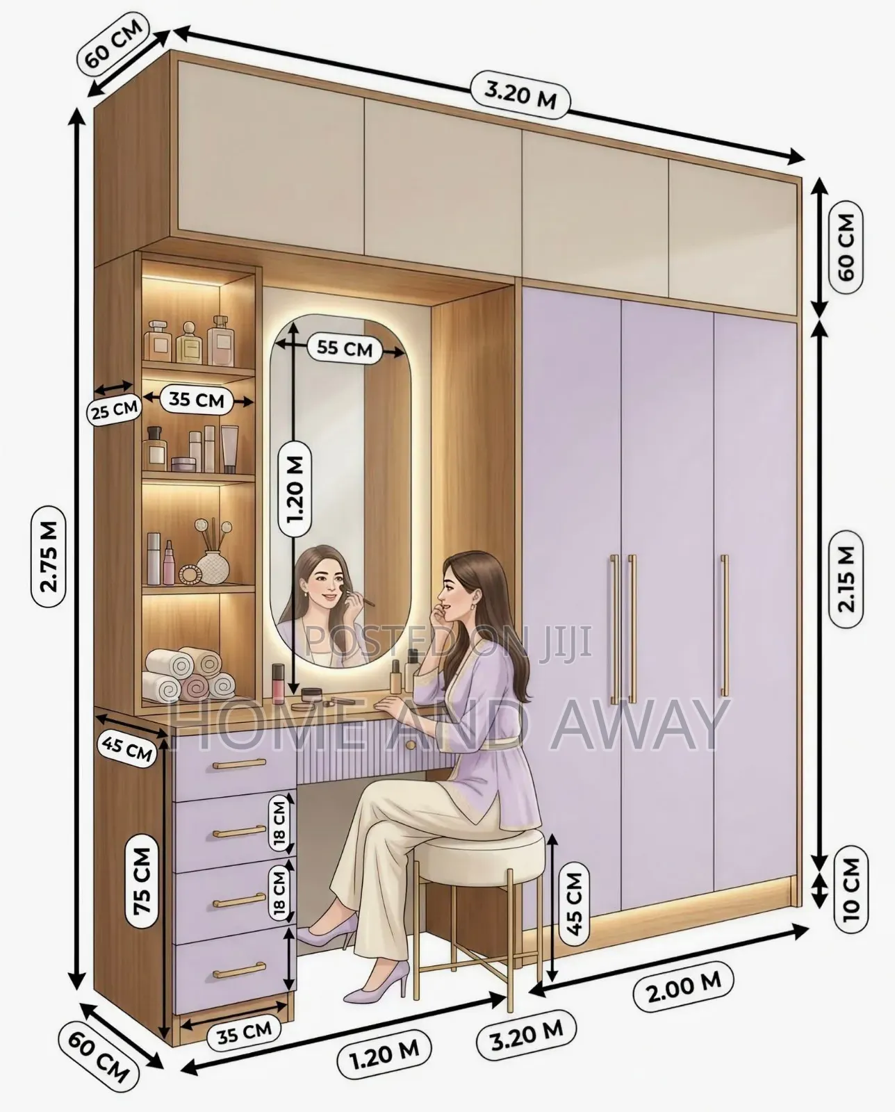 Wardrobes/Best of the Best Modern Wardrobes From 1,000,000/- Per Meter