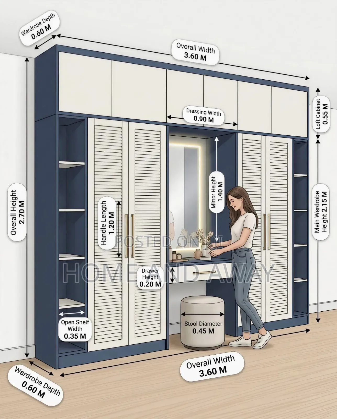 Wardrobes/Best of the Best Modern Wardrobes From 1,000,000/- Per Meter