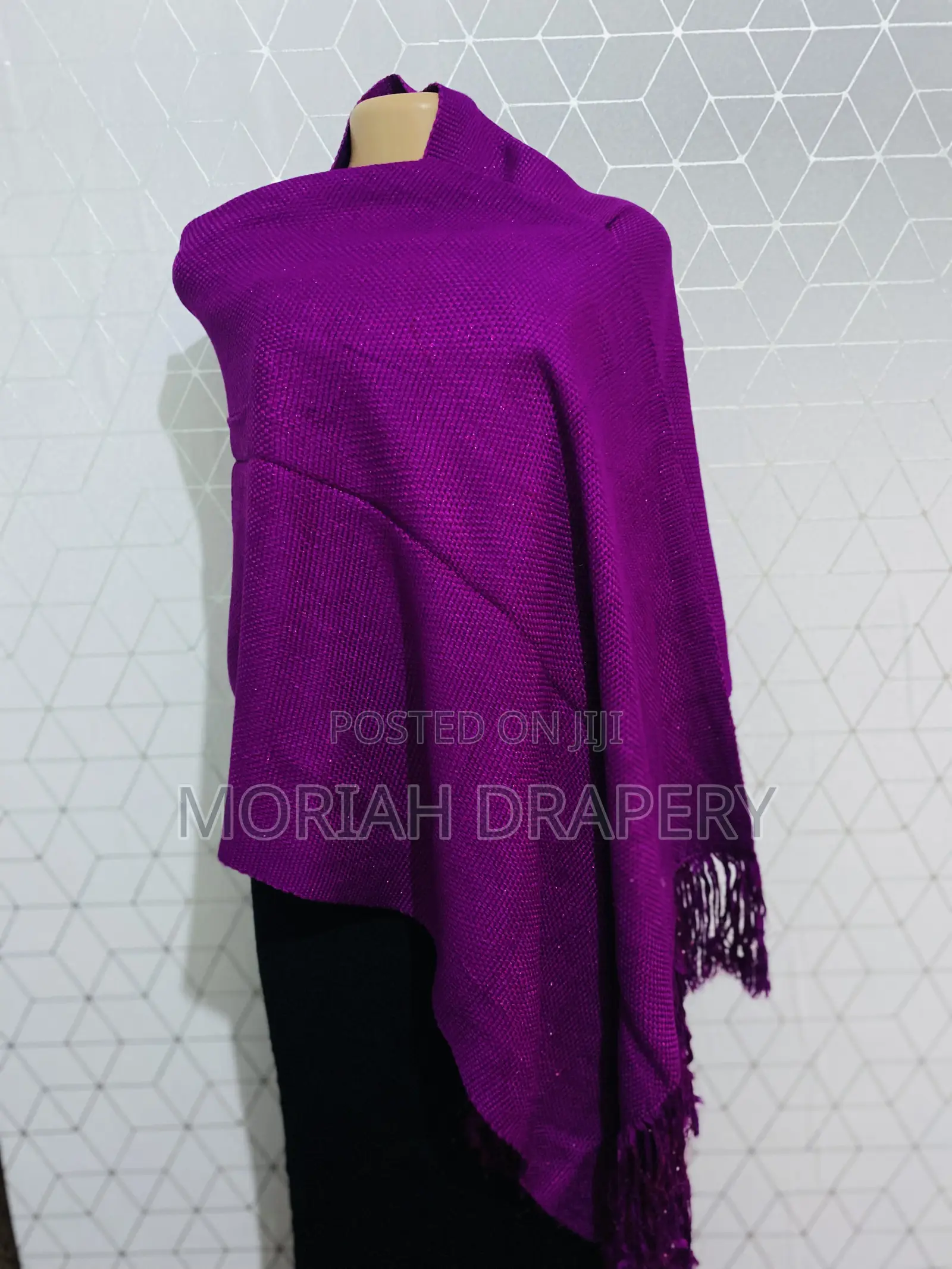 Stylish Women's Acrylic Woven Shawls Scarves - Free Size