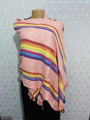 Stylish Women's Acrylic Woven Shawls Scarves - Free Size