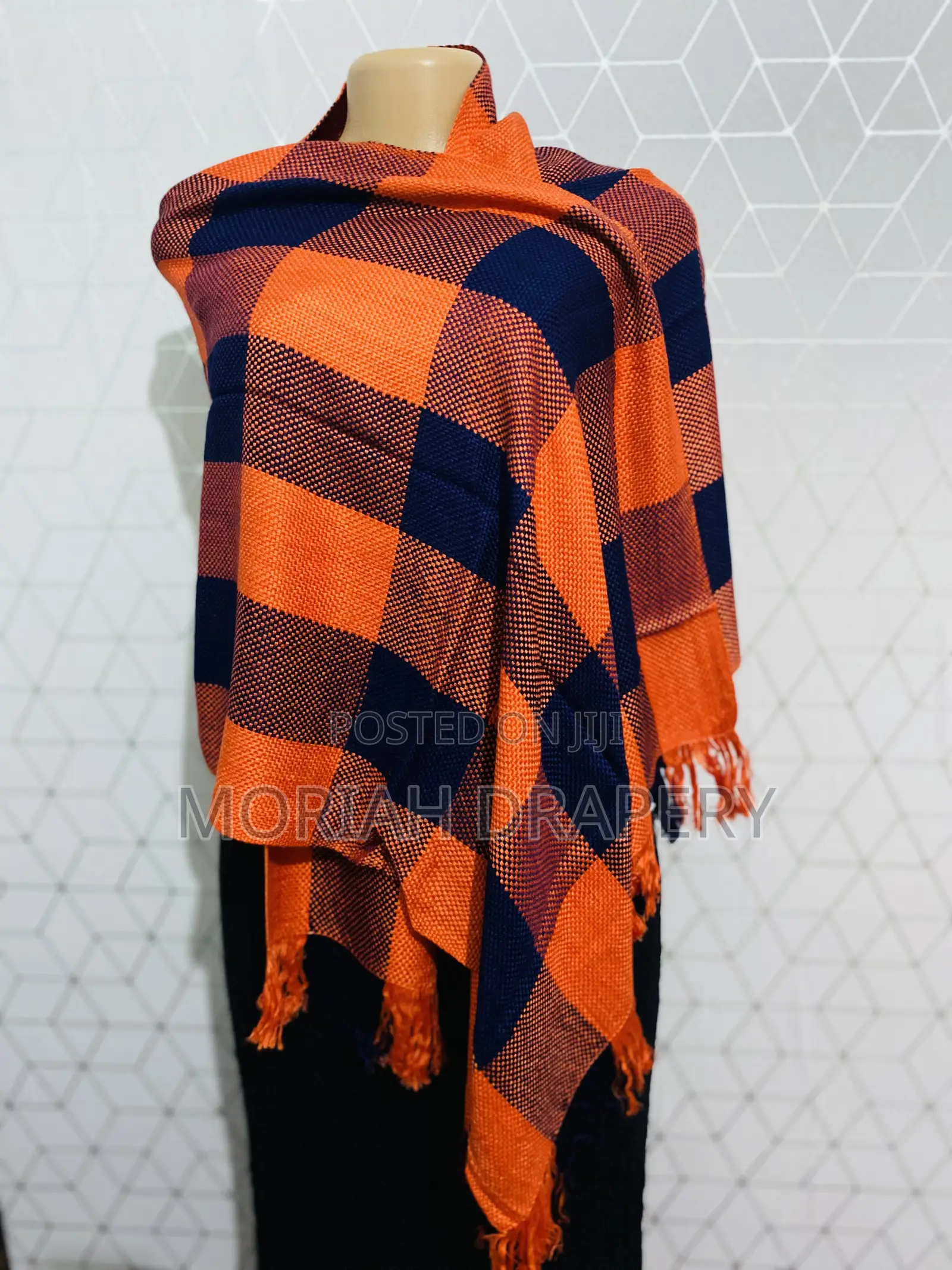 Stylish Women's Acrylic Woven Shawls Scarves - Free Size