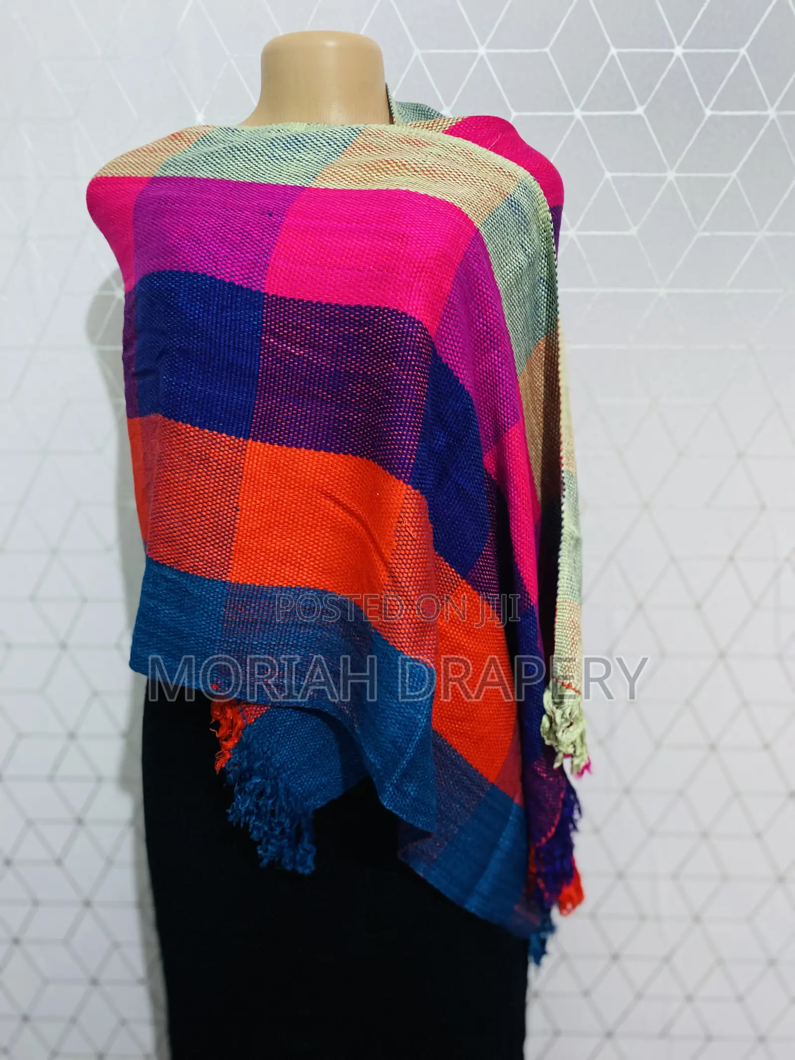 Stylish Women's Acrylic Woven Shawls Scarves - Free Size