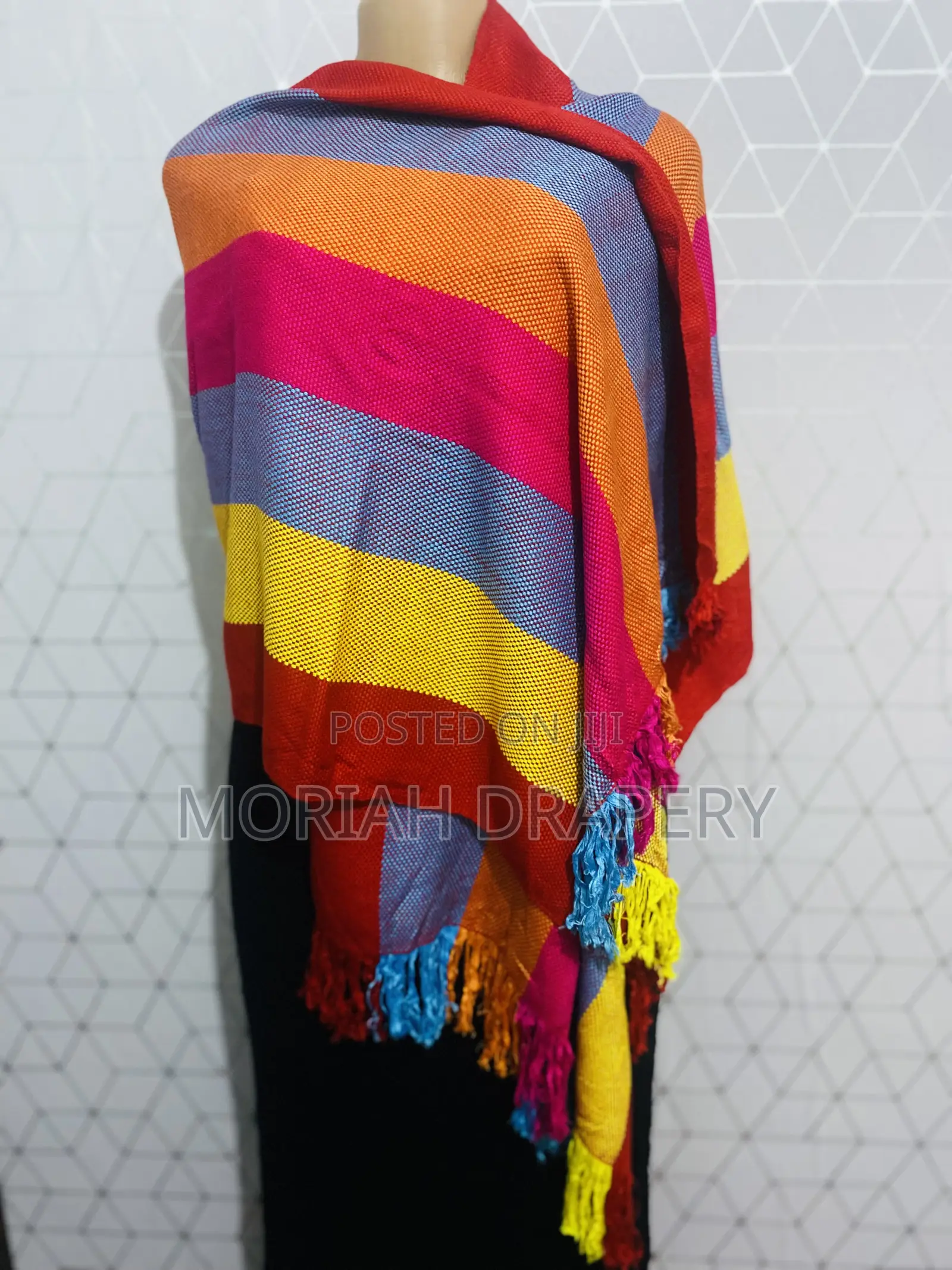 Stylish Women's Acrylic Woven Shawls Scarves - Free Size