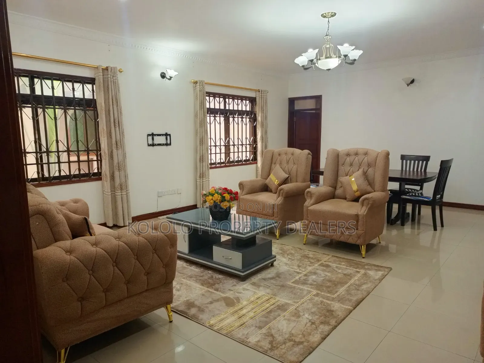 Furnished 8bdrm Duplex in Lugogo Bypass, Central Division for rent