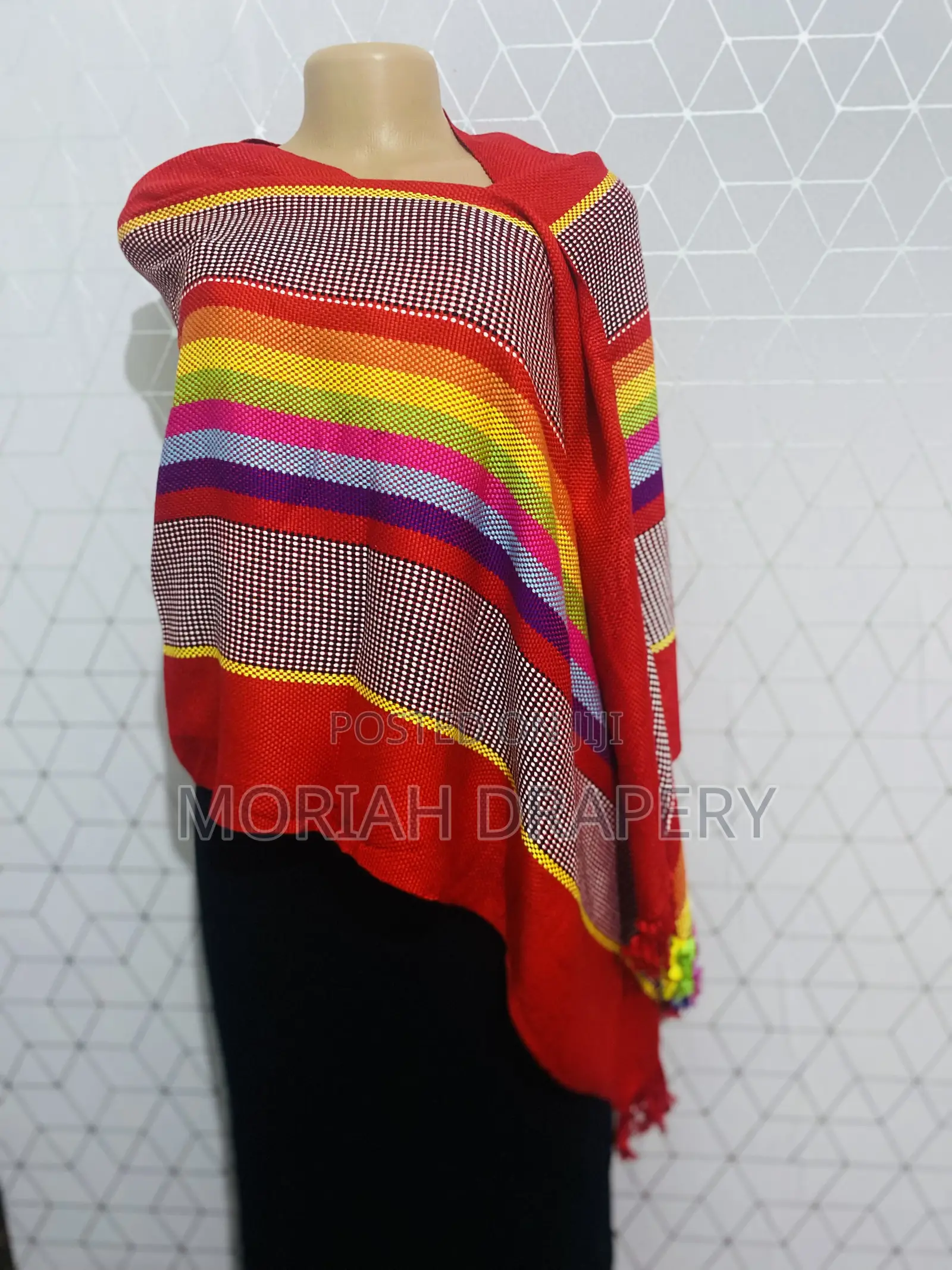 Stylish Women's Acrylic Woven Shawls Scarves - Free Size