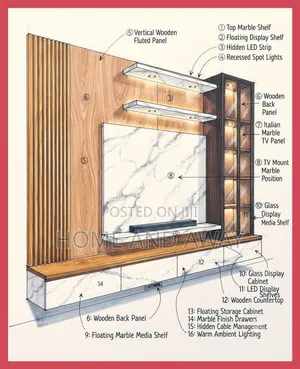 TV Stands/Tailor Made Wall Unit TV Stands From 2,000,000/- On Order