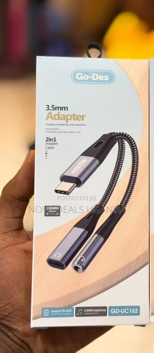 Go Des 2in1 USB C to 3.5mm Audio Adapter and Type C Audio Cable