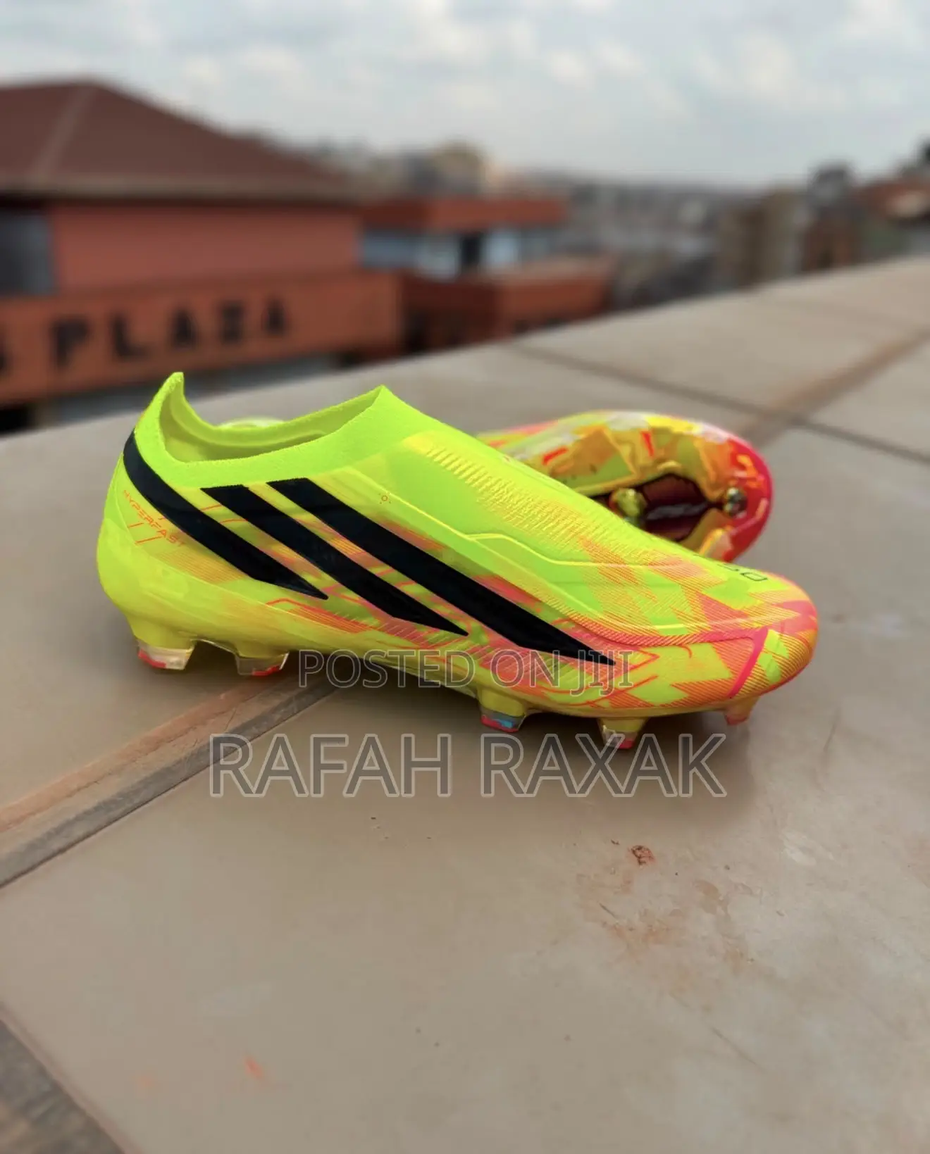 Original Adidas F50 Hyperfast Elite Laceless FG Football Boots