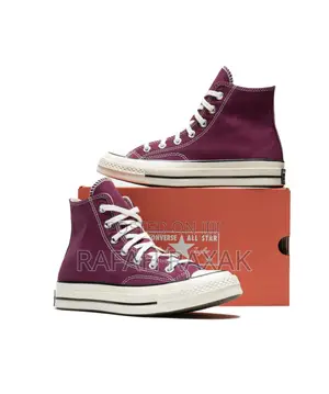 Original Maroon Converse Chuck Taylor All-Star High Top Sneakers