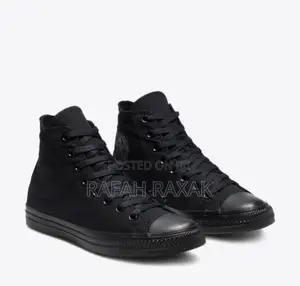 Original Triple Black High Top All-Star Converse Chuck Taylor Sneakers