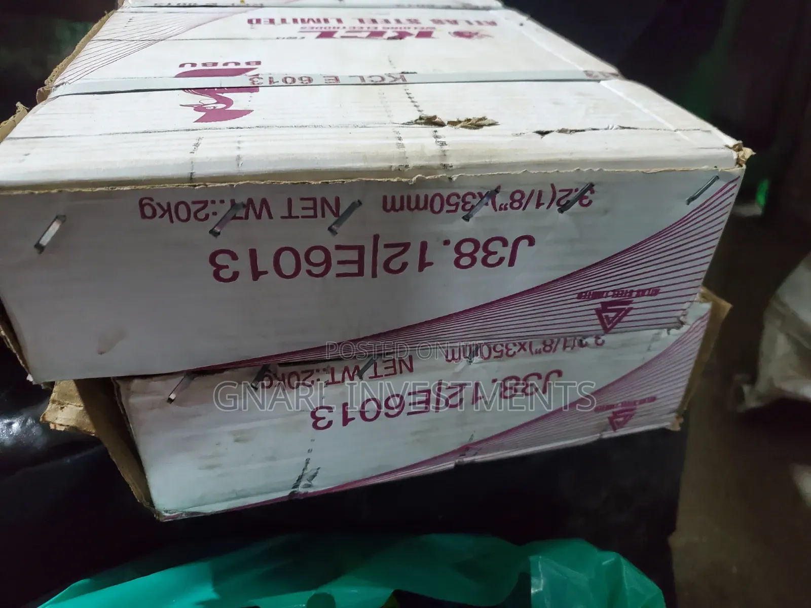 20kg E6013 Mild Steel Welding Electrodes/ Welding Rodes.