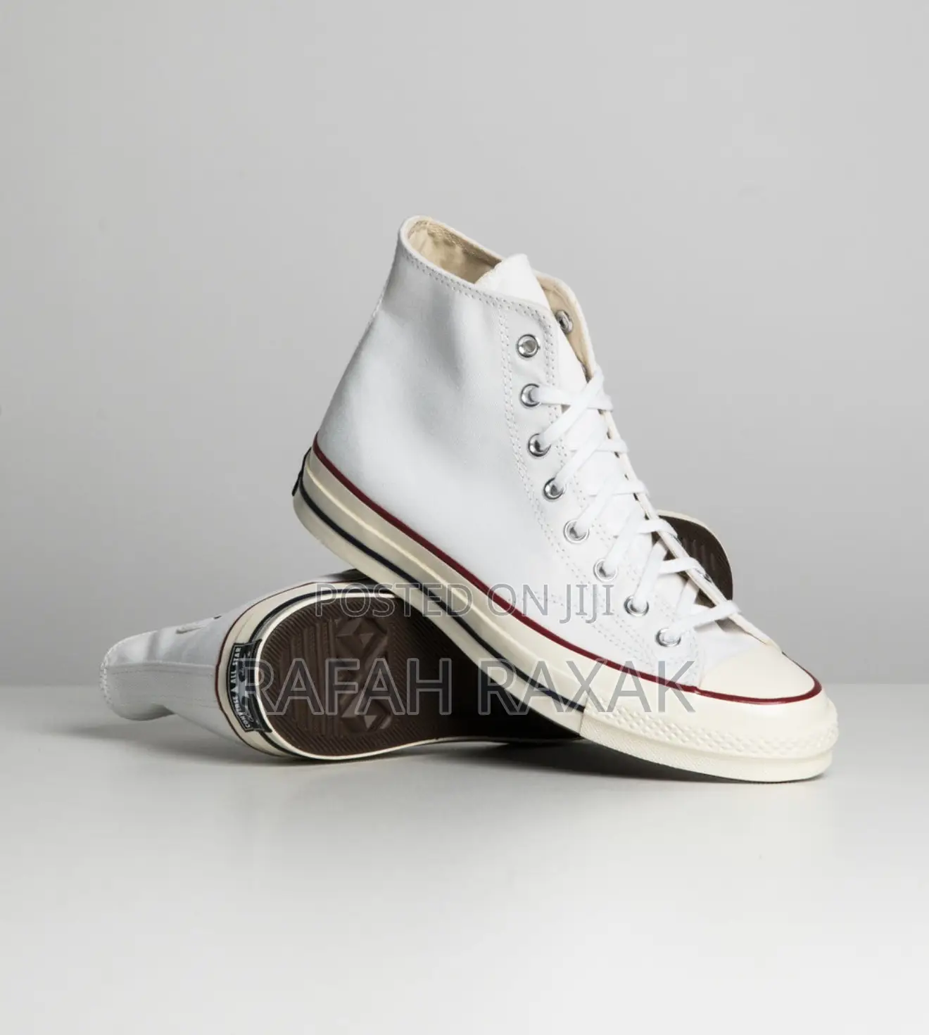 Original White All-Star Converse Chuck Taylor 70 High Top Sneakers