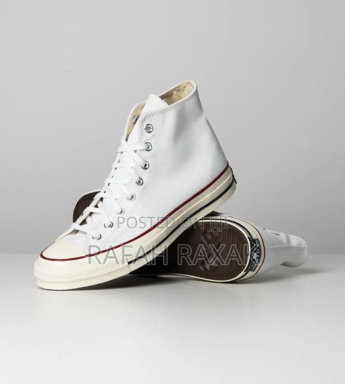 Original White All-Star Converse Chuck Taylor 70 High Top Sneakers