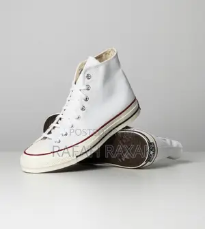 Original White All-Star Converse Chuck Taylor 70 High Top Sneakers