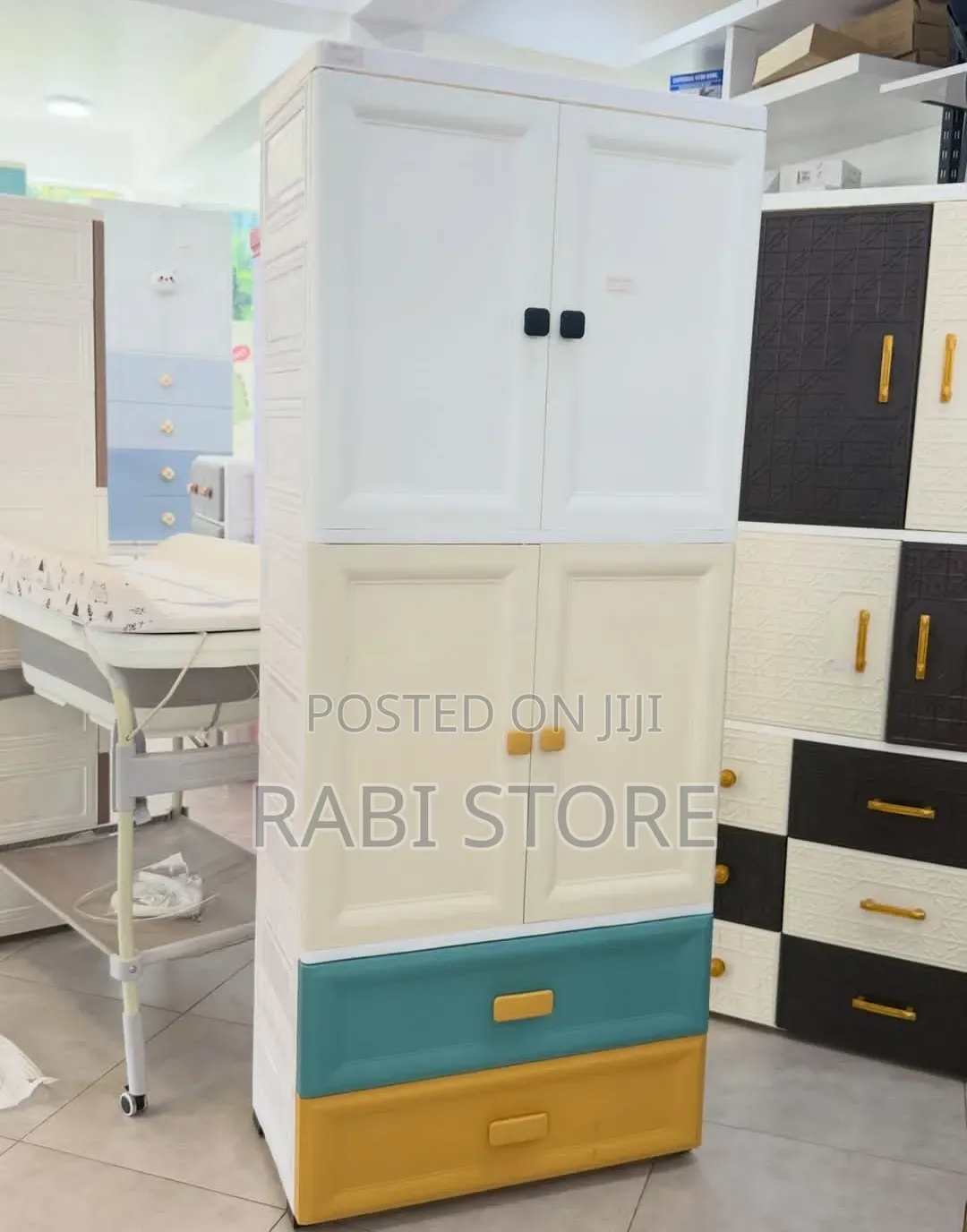 Kids Cabinet , Multicolour Kidswardrobe