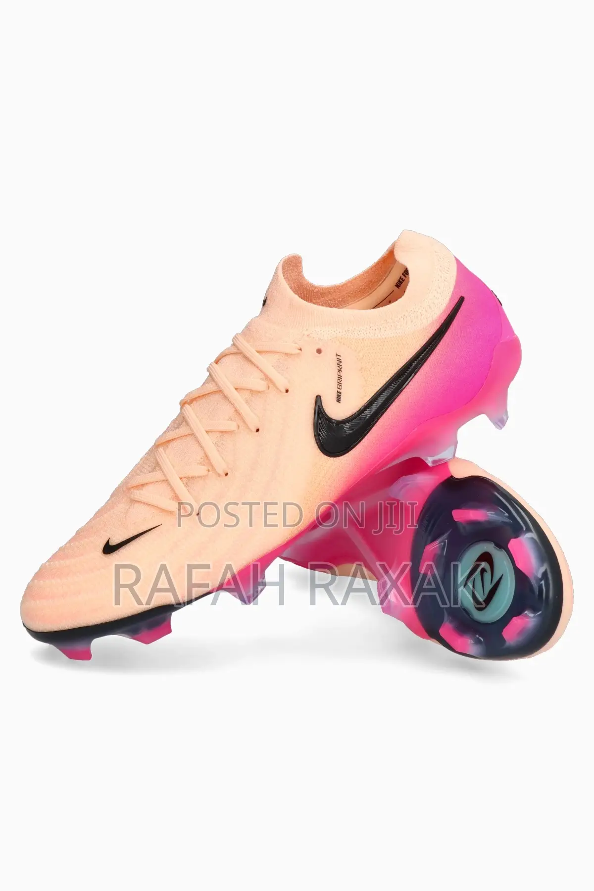 Men’s Classic “Pink Blast” Nike Phantom GX II Elite FG Soccer Cleats