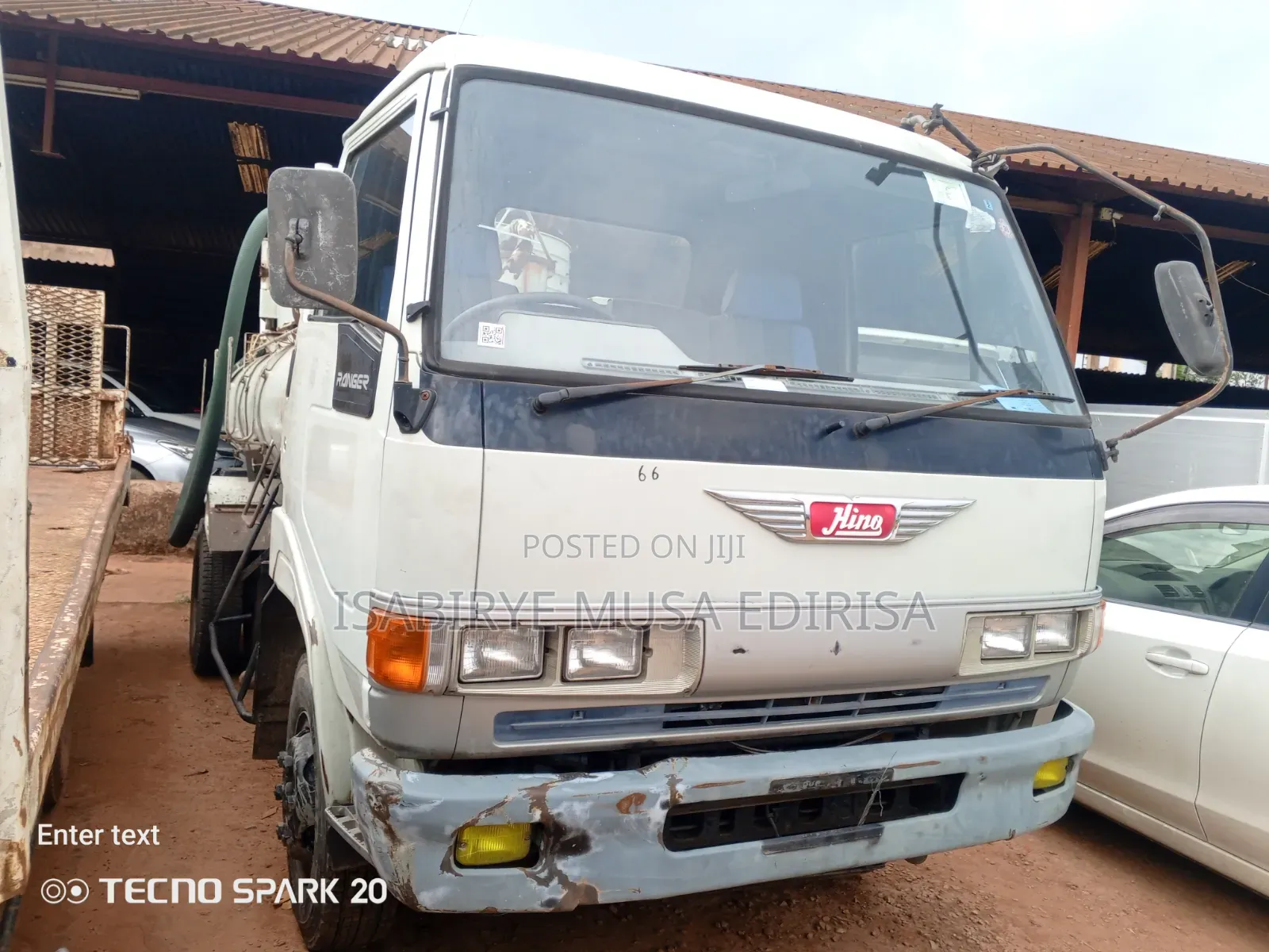 Sewage Tank Hino 4 Light