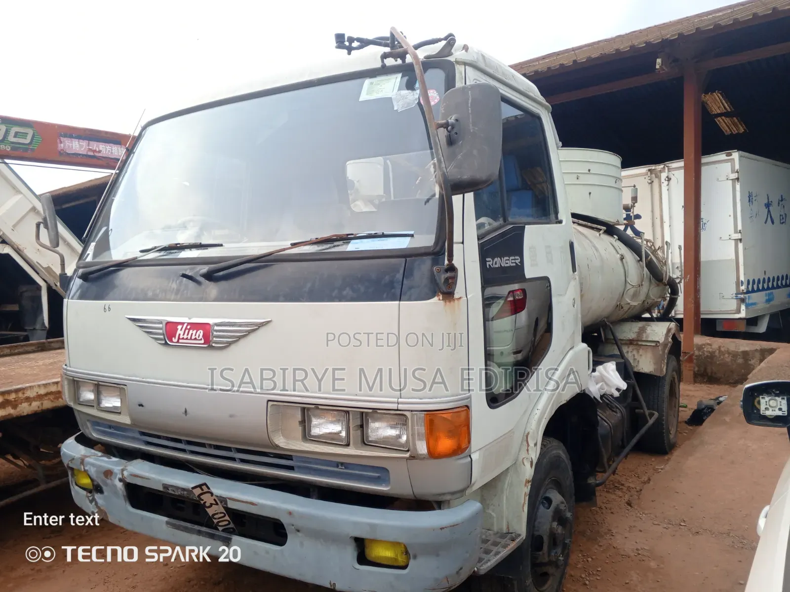 Sewage Tank Hino 4 Light