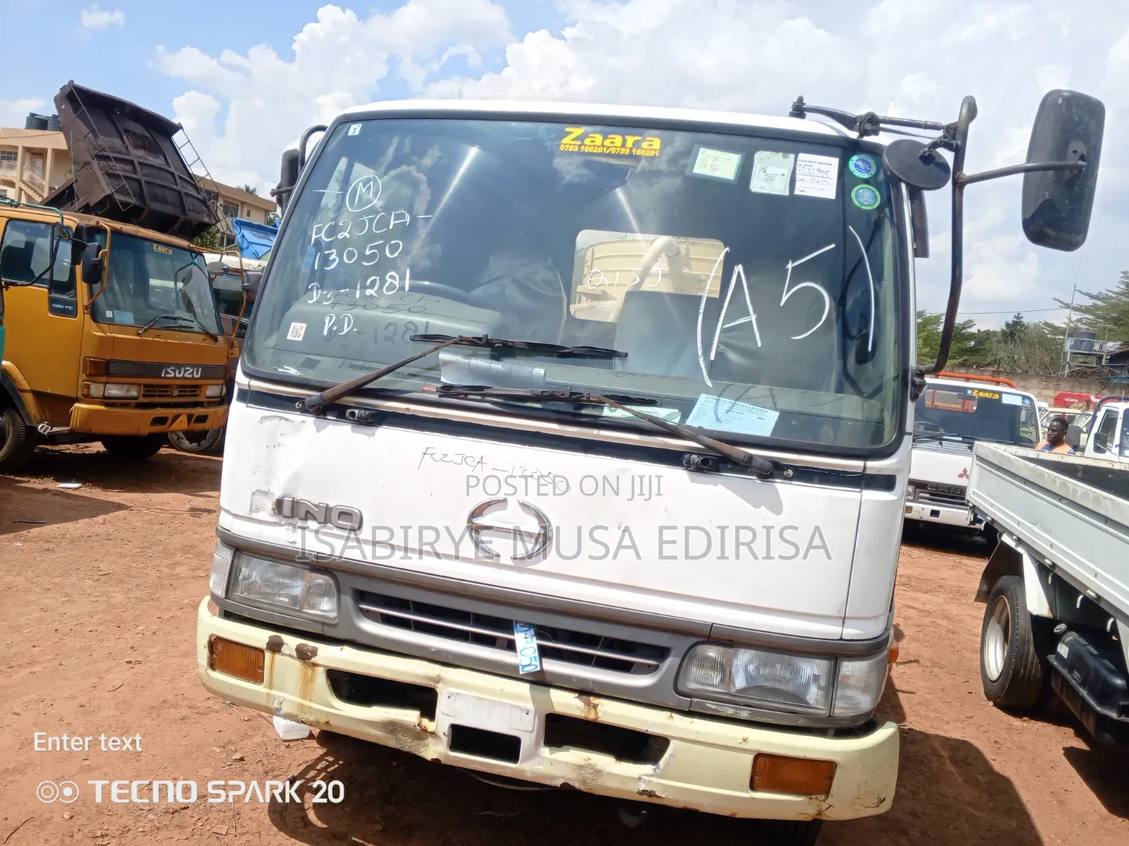 Sewage Tank Hino Single Light