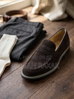 Original Coffee Brown Billionaire Suede Penny Loafer