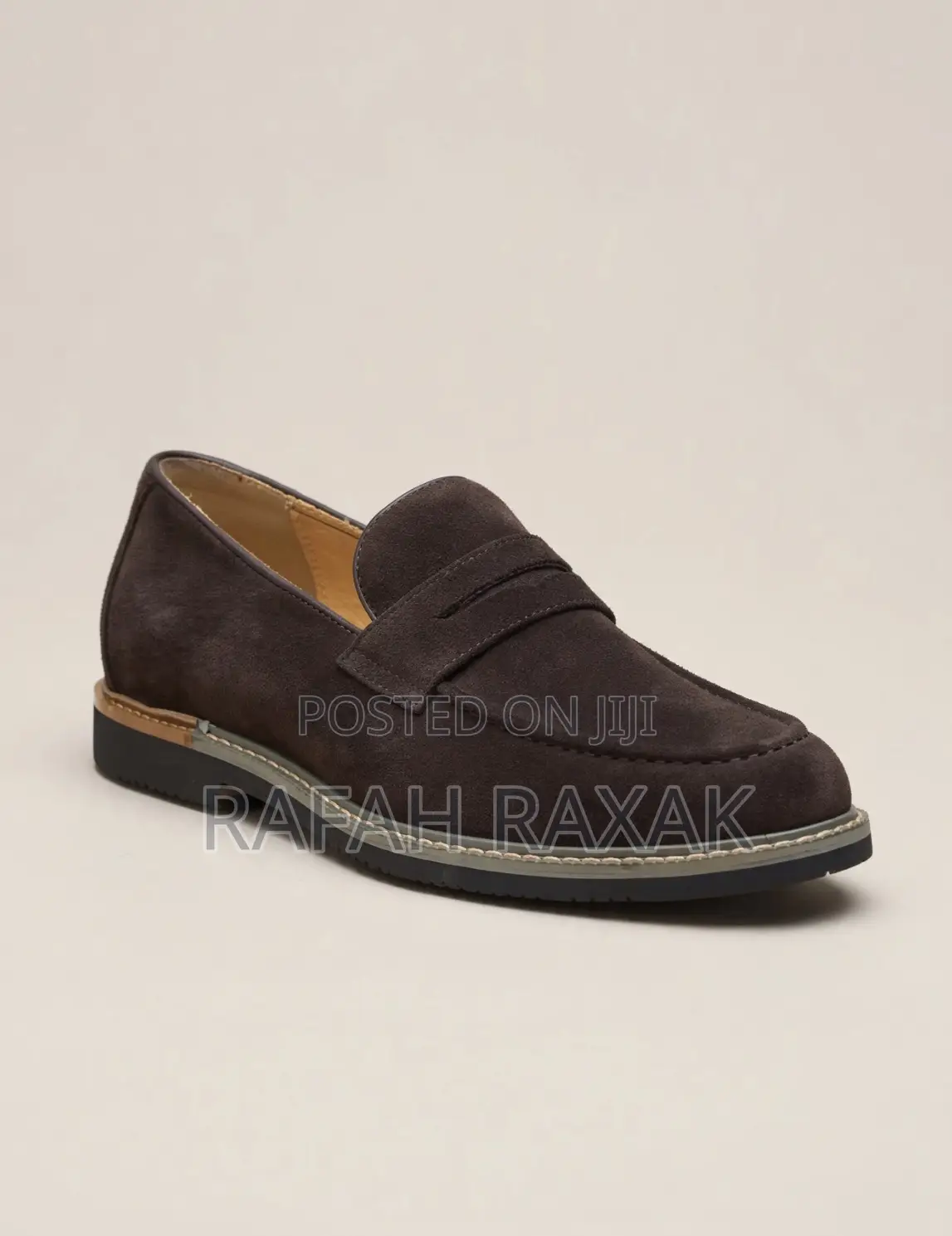 Original Coffee Brown Billionaire Suede Penny Loafer