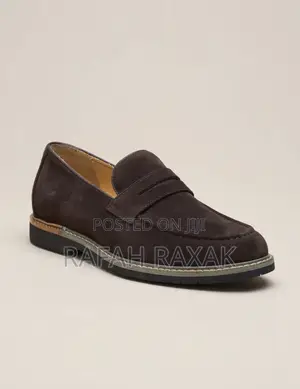 Original Coffee Brown Billionaire Suede Penny Loafer