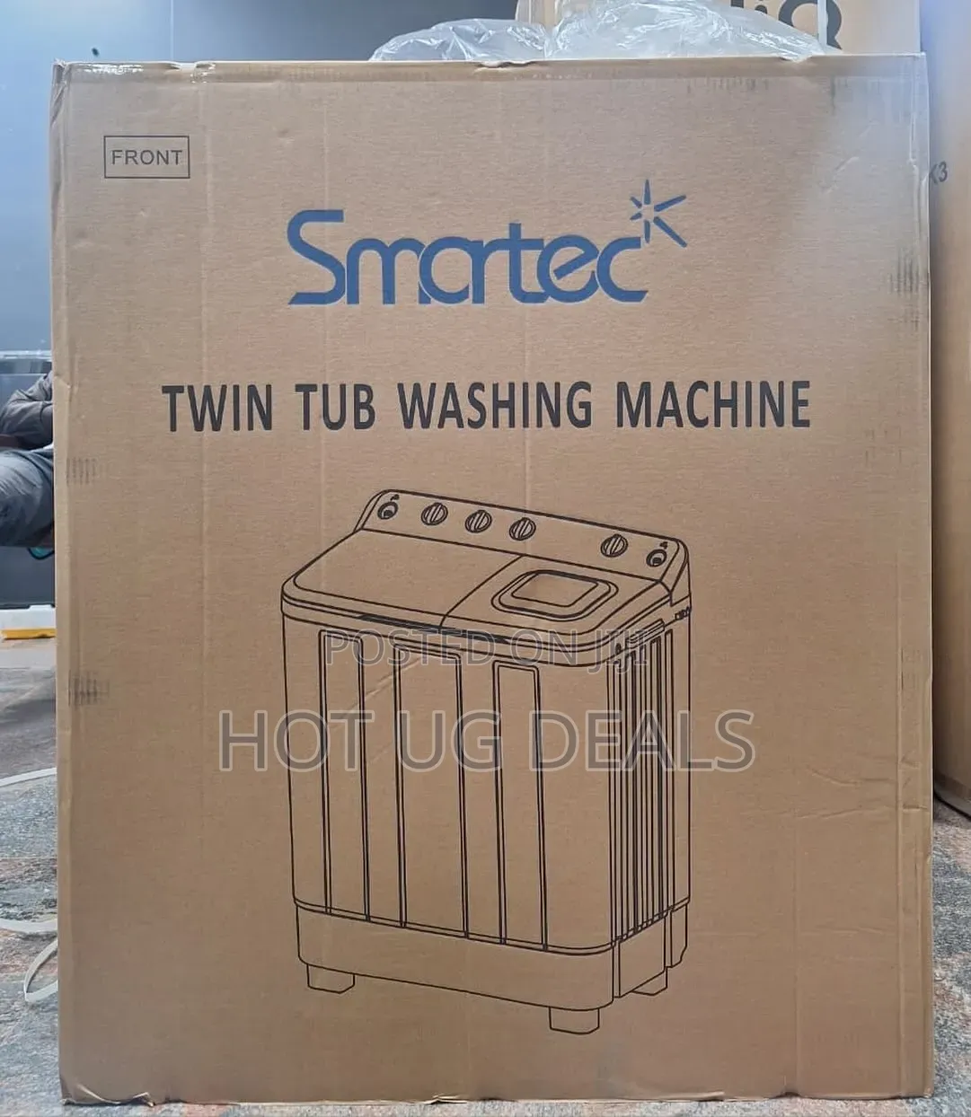 Smartec 7kg Washing Machine Twin Tub Top Load Washer Spin Dryer