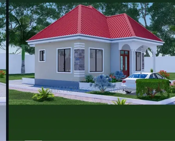 Modern 2-Bedroom Bungalow Design Construction