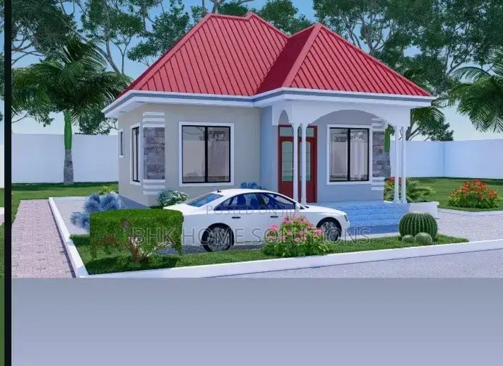 Modern 2-Bedroom Bungalow Design Construction