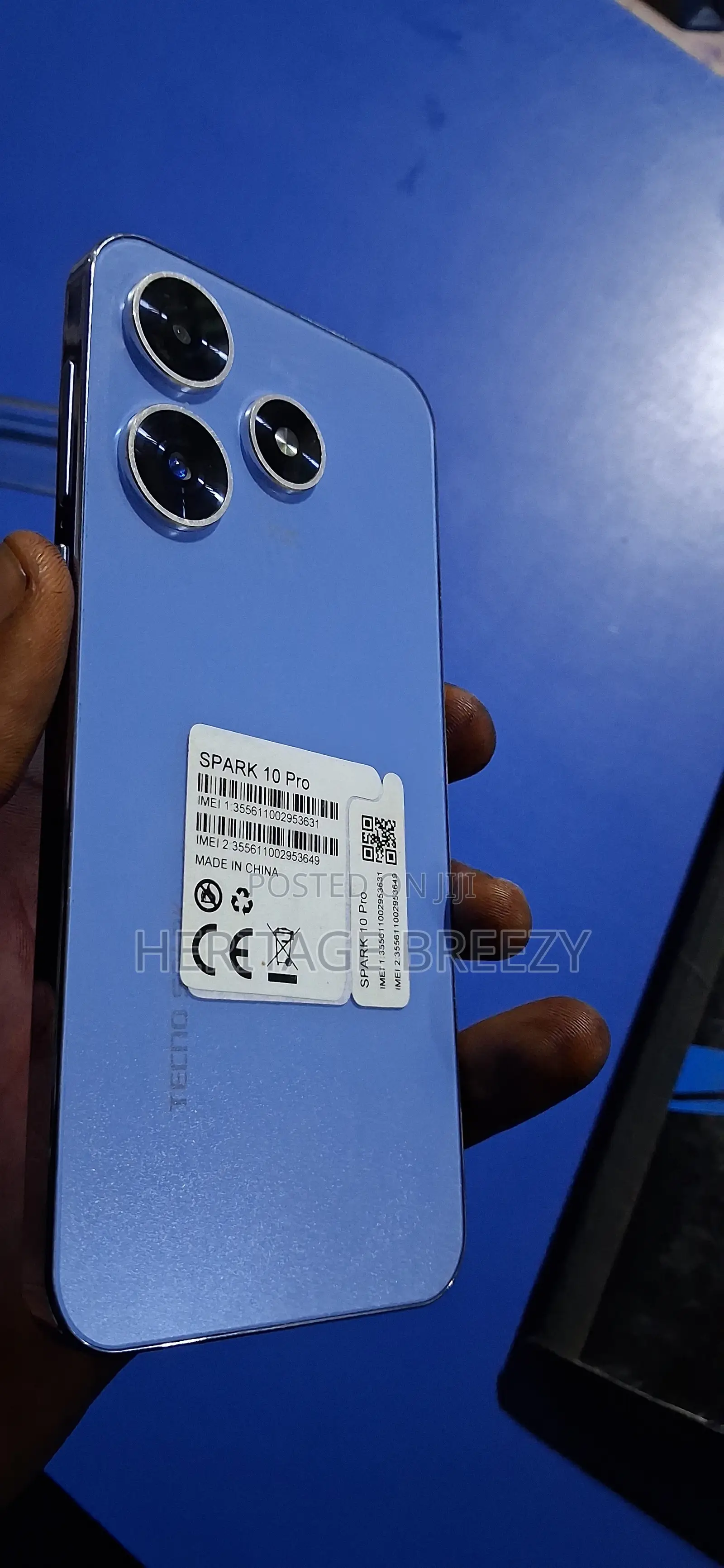 Tecno Spark 10 Pro 256 GB Blue
