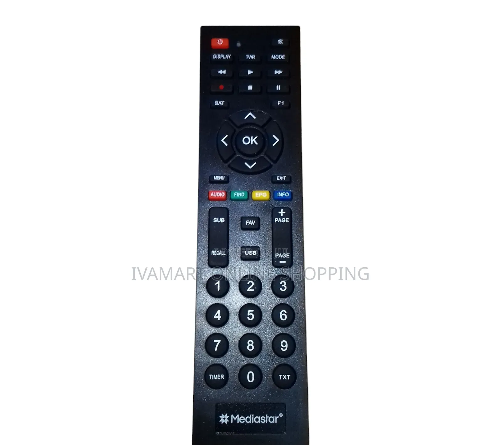 Mediastar Decoder Remote