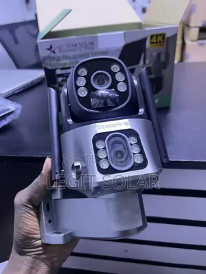 IC-STAR SOLAR Dual Lens PTZ Security Camera