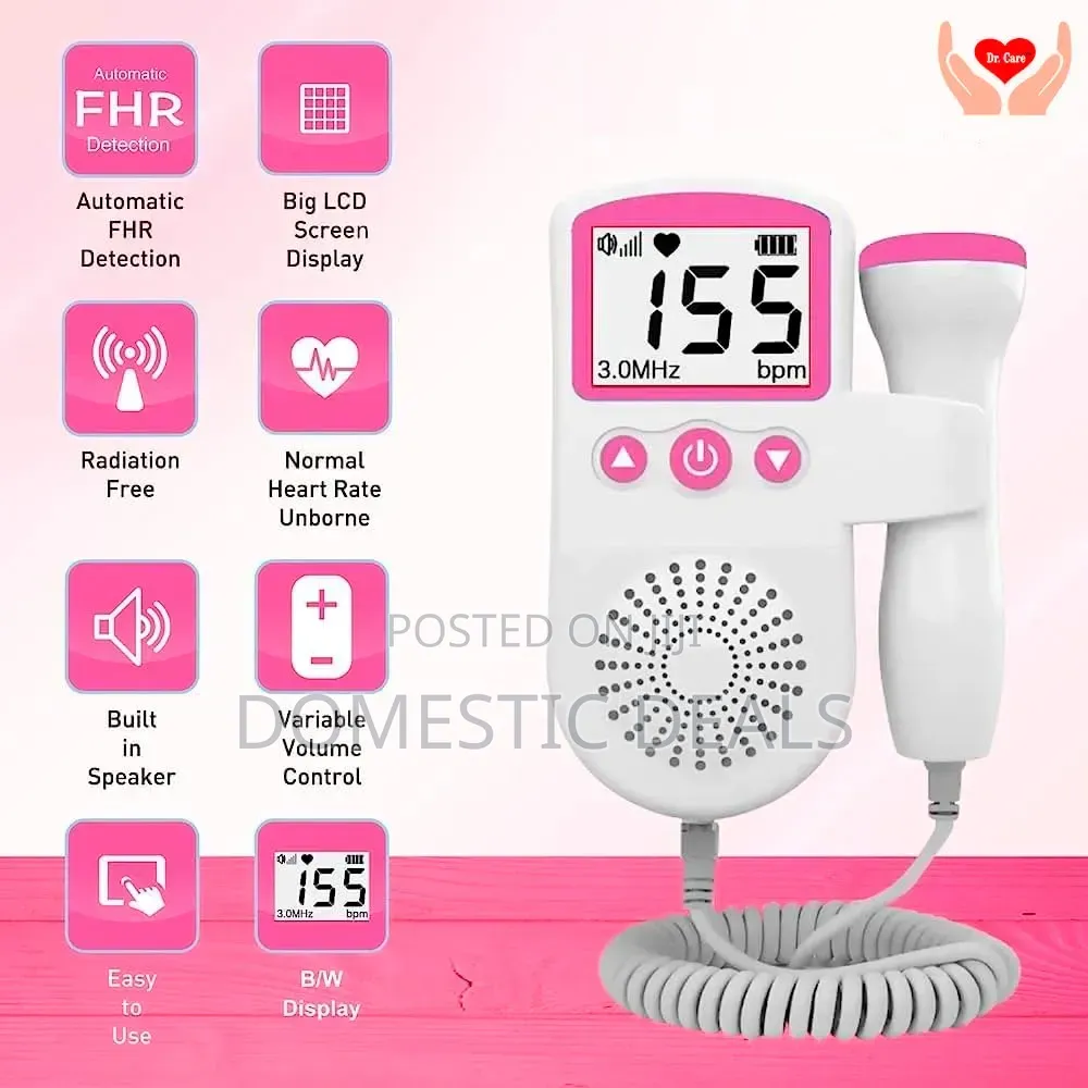 Dr. Care Fetal Doppler - Your Portable Companion for Pregnancy