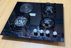 PIXEL 60cm Hybrid Built-in Cooker Hob – 3 Gas + 1 Electric Burner