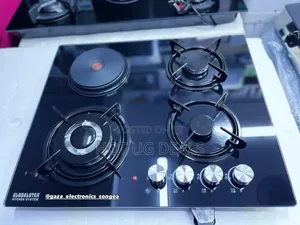 PIXEL 60cm Hybrid Built-in Cooker Hob – 3 Gas + 1 Electric Burner